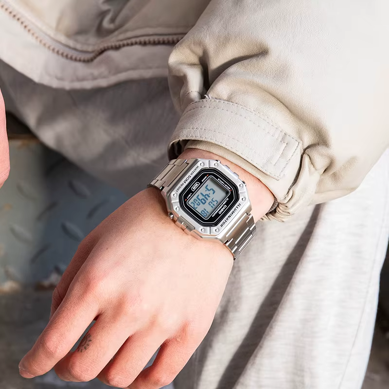 Casio montre pour hommes top marque de luxe ensemble