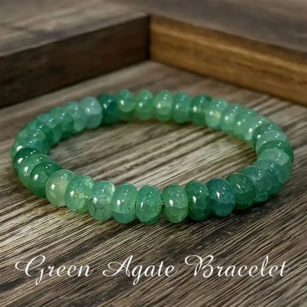 Bracelets multicolores en pierres de cristal pour femmes et hommes