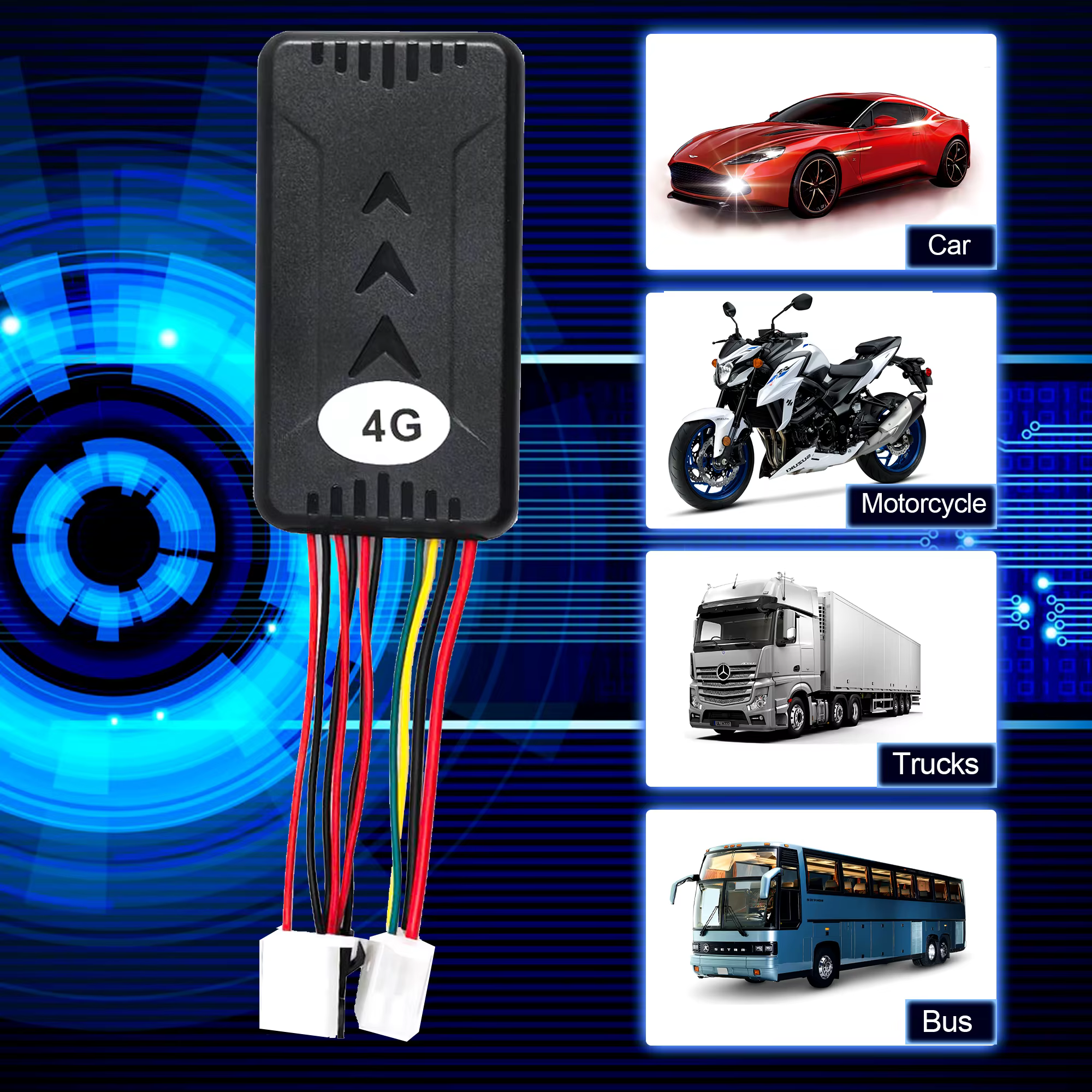 Traceur GPS 4G pour véhicule
