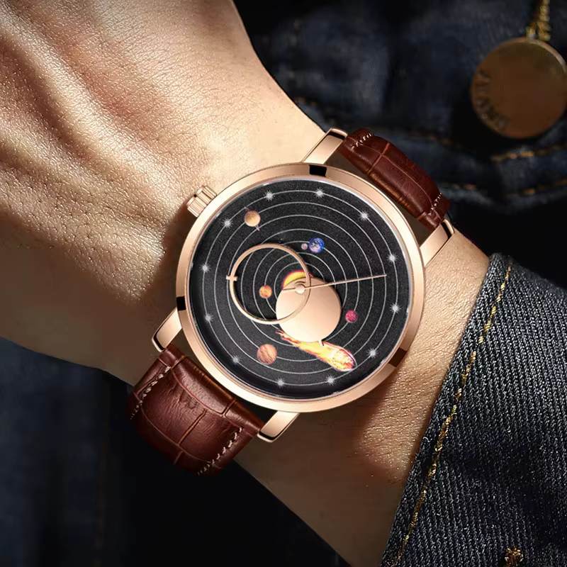 Nouvelle Montre Homme LIGE 2026 de Luxe Décontractée Tendance à Quartz pour Cadeaux