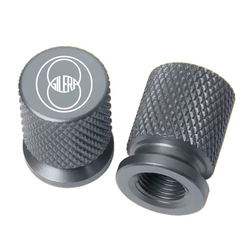 Capuchons de valve de pneu, accessoires de moto, 2 pièces, pour Gilera GP800 Fuoco Nexus 500 Runner 50 125 200