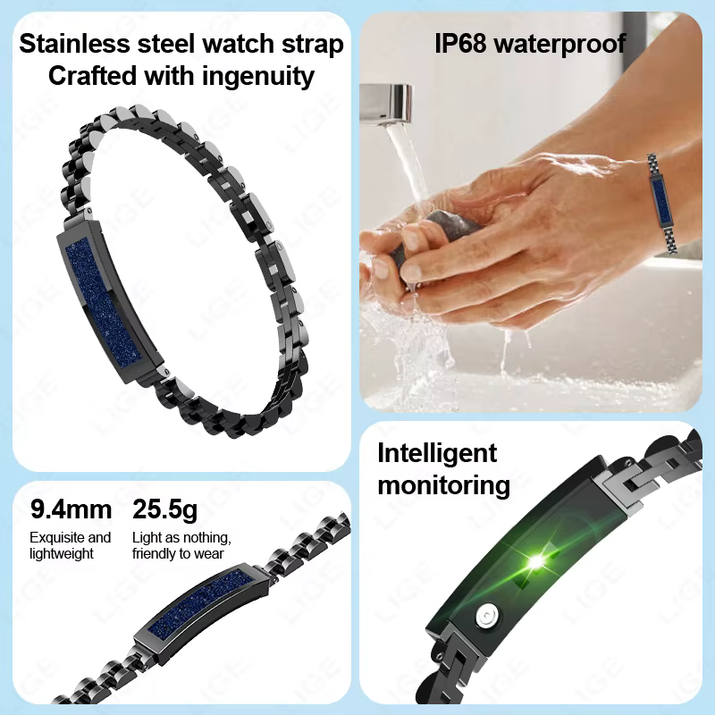 Nouvelle Montre Connectée 2026 Podomètre Bracelet Intelligent Santé Femme Homme Sport Fitness Étanche Suivi Fréquence Cardiaque Sommeil