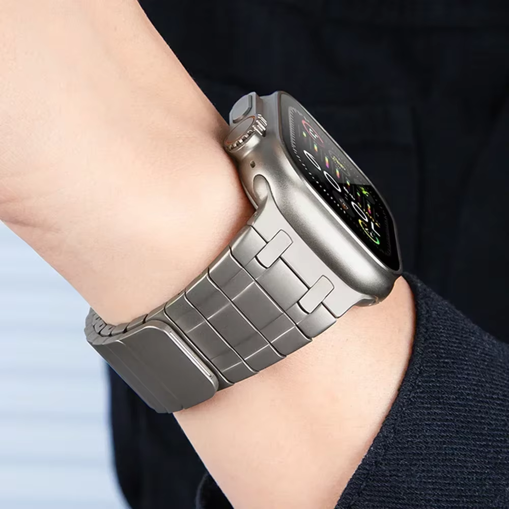 Bracelet en métal pour Apple Watch série 11 46mm Ultra 3/2 49mm