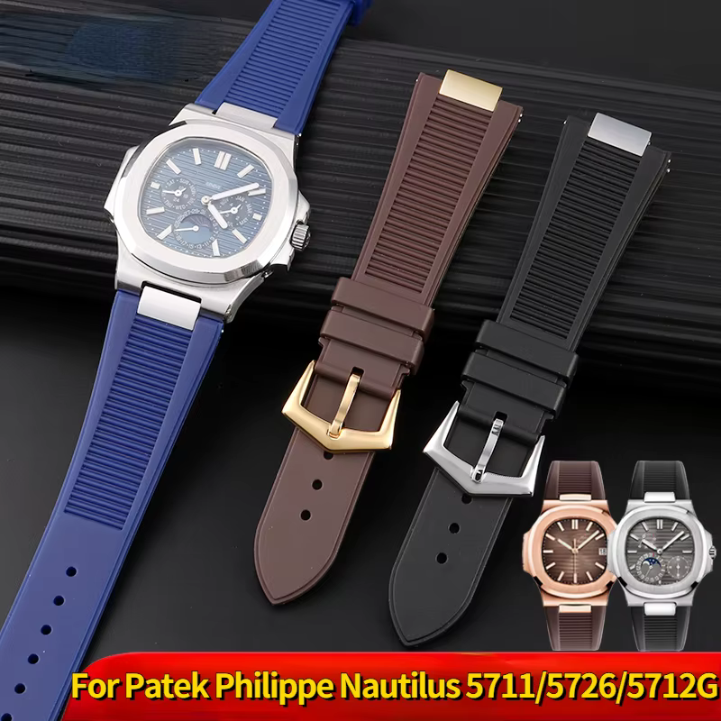 Bracelet de montre pour Patek Philippe Nautilus 5711 5712 5726