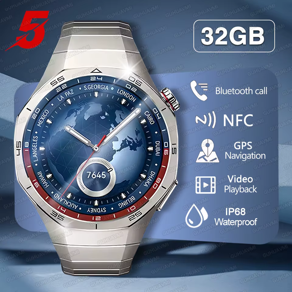 Nouvelle montre connectée 5 Pro 2026 avec GPS