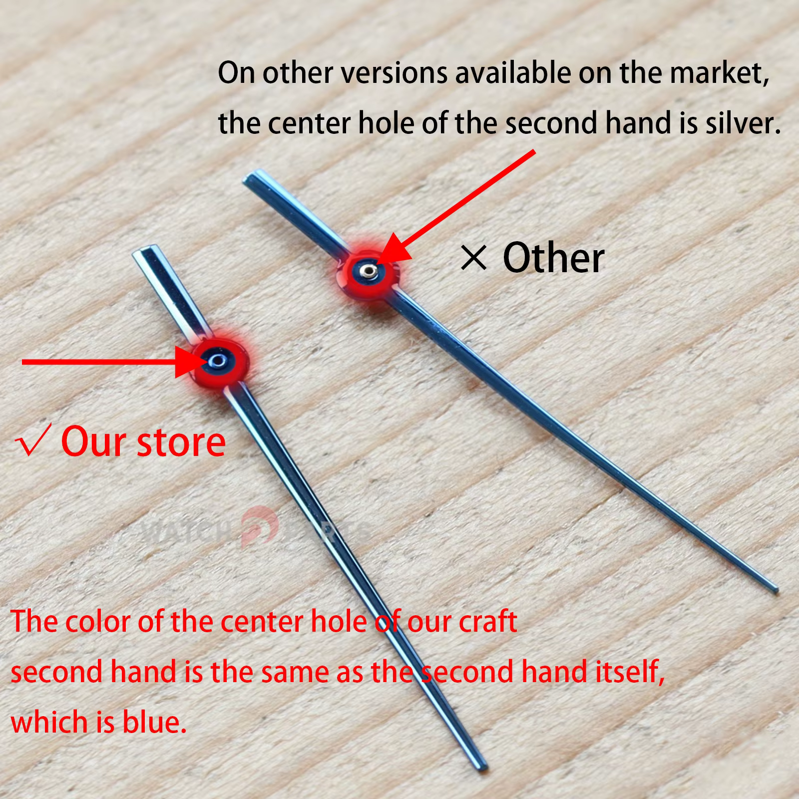 Aiguilles de montre pour Rolex Day-Date 40 Calibre Cal 3255 Movement