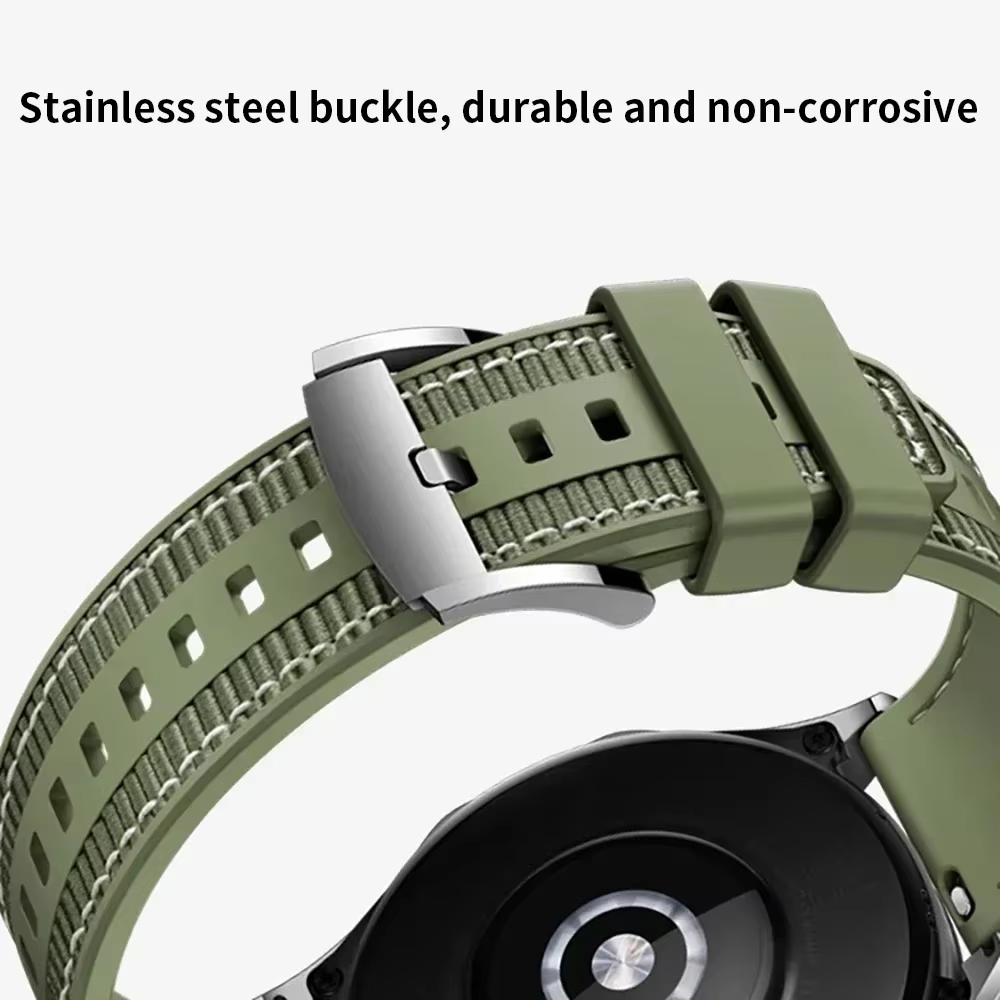 22mm tissé tresse ceinture Bracelet officiel pour Huawei montre GT4 bande
