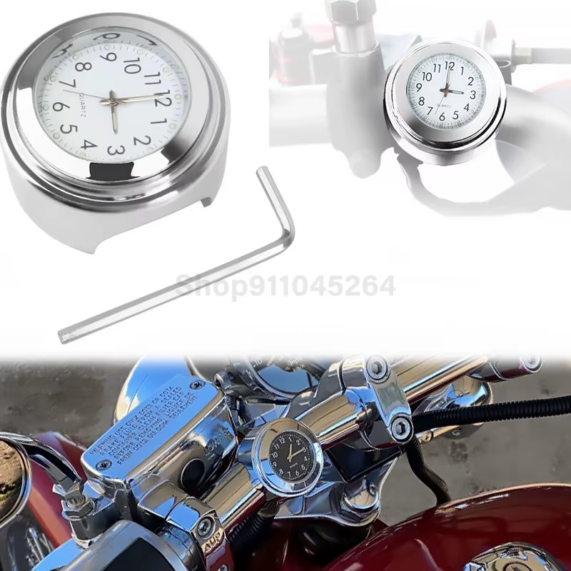 Montre universelle pour guidon de moto