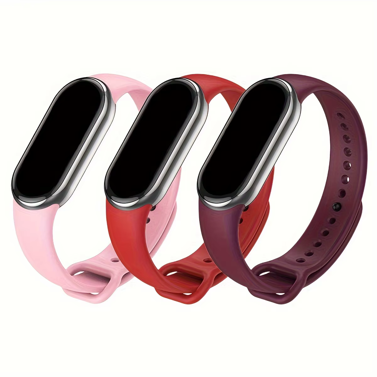 3 pièces/paquet Bracelet pour Xiaomi Band 8 9 10