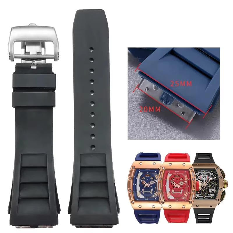 Bracelets de montre pour Richard Mille Rm011