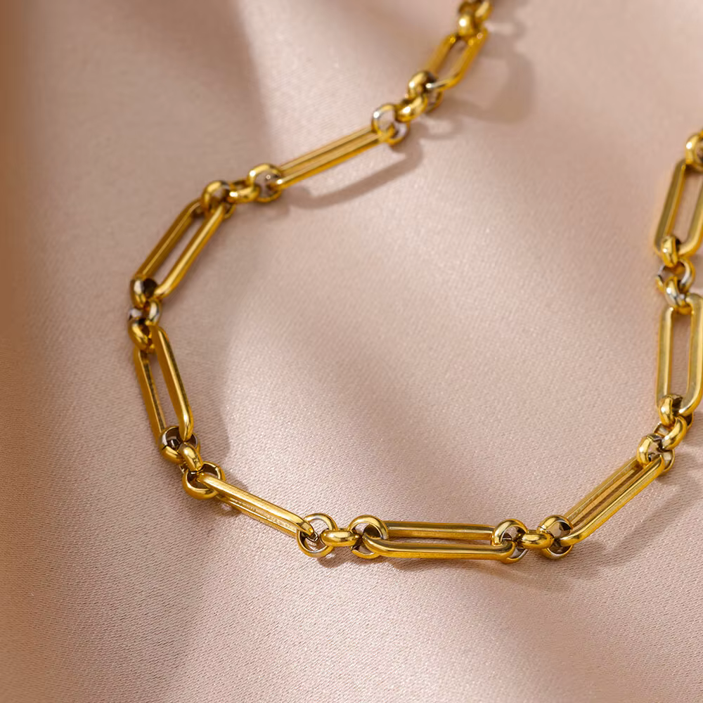 Bracelet de cheville en acier inoxydable doré pour femme, bracelet de cheville, accessoires de plage, bracelets de pied et de jambe, cadeau de bijoux à la mode, été