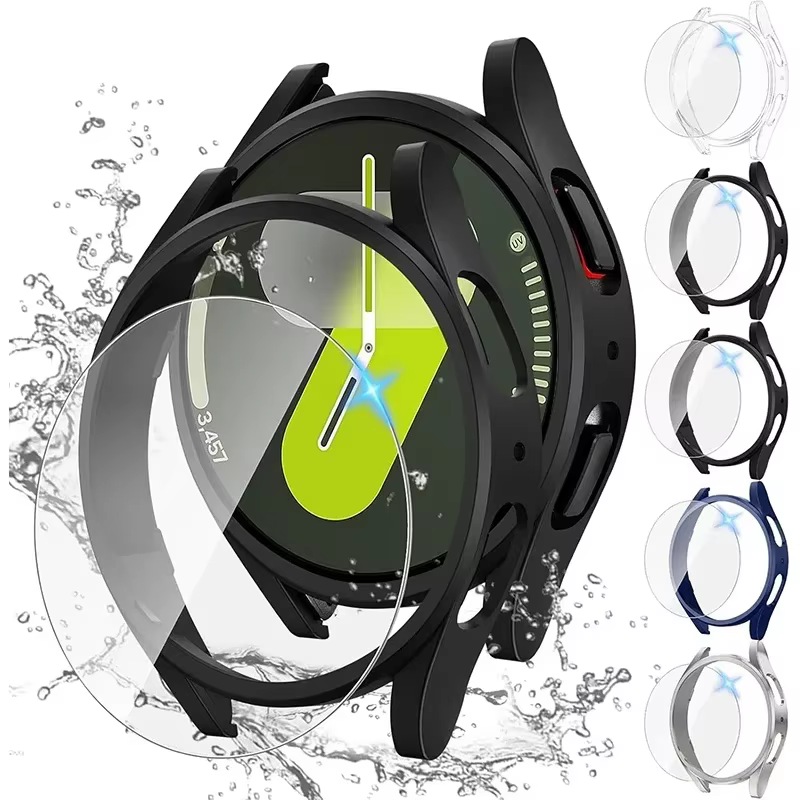 Coque + bracelet pour Samsung Galaxy Watch 7 6 5 4 40mm 44mm
