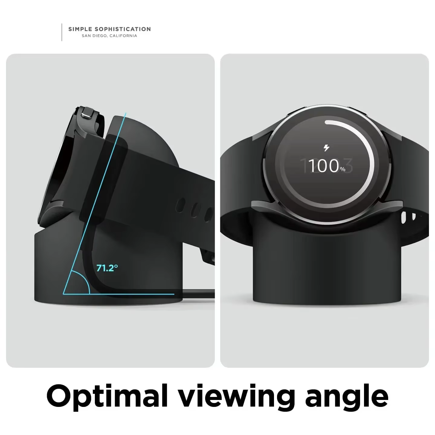Compatible avec Samsung Galaxy Watch 7 support de chargeur 40 44 46mm