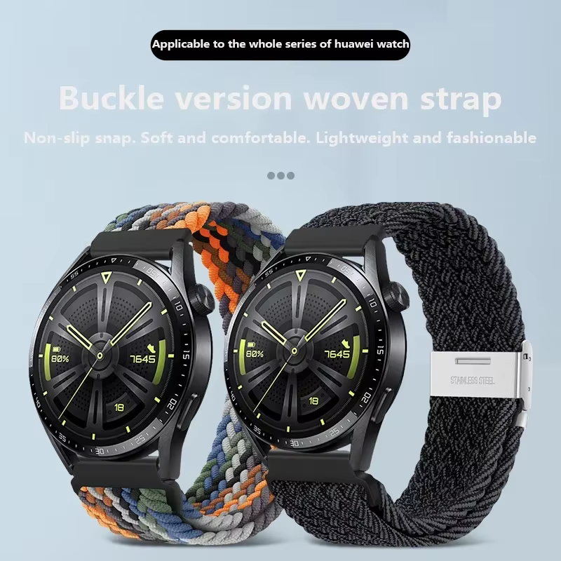 Bracelet élastique tressé 20 22mm