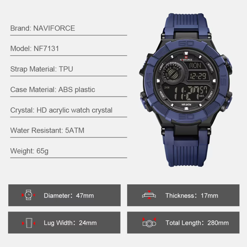 Montres NAVIFORCE pour homme