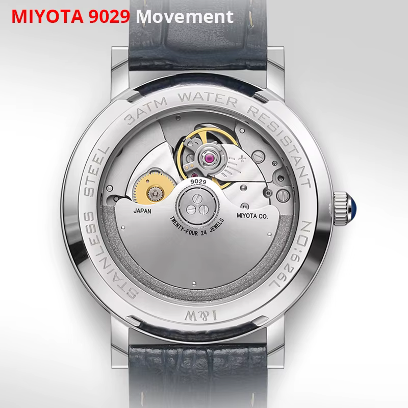 Montres-bracelets mécaniques pour hommes