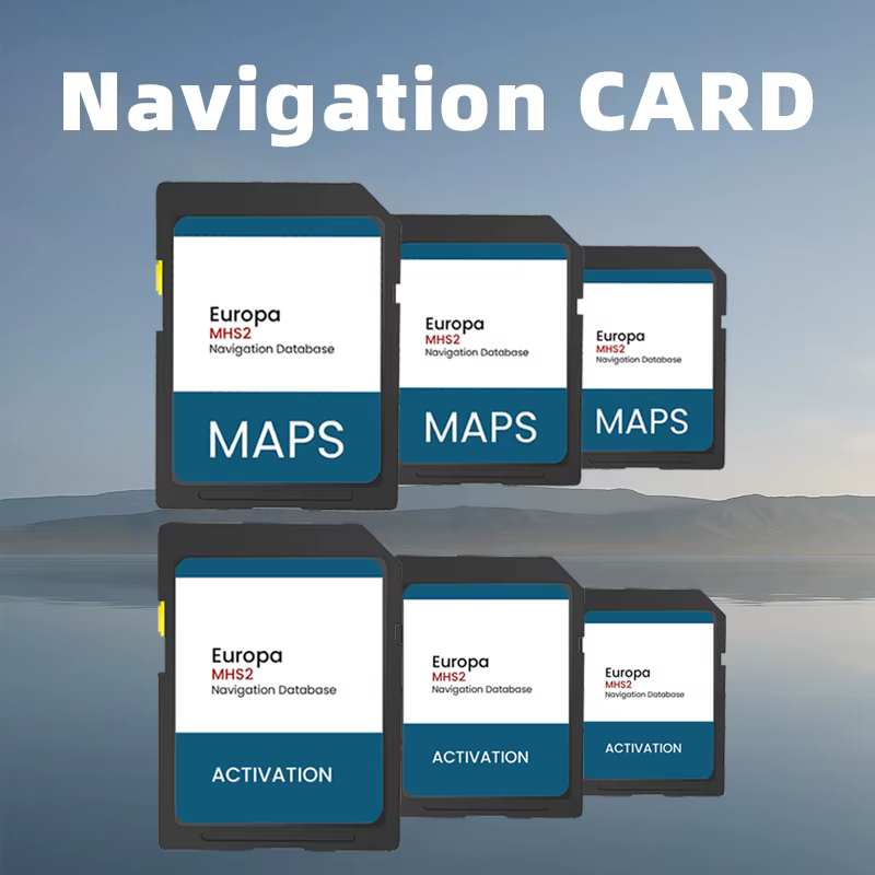 Carte SD de Navigation 2024/2025, mise à jour de la carte par satellite pour Audi MMI MHS2 A3/A4/A5/Q2/Q3, carte SD GPS