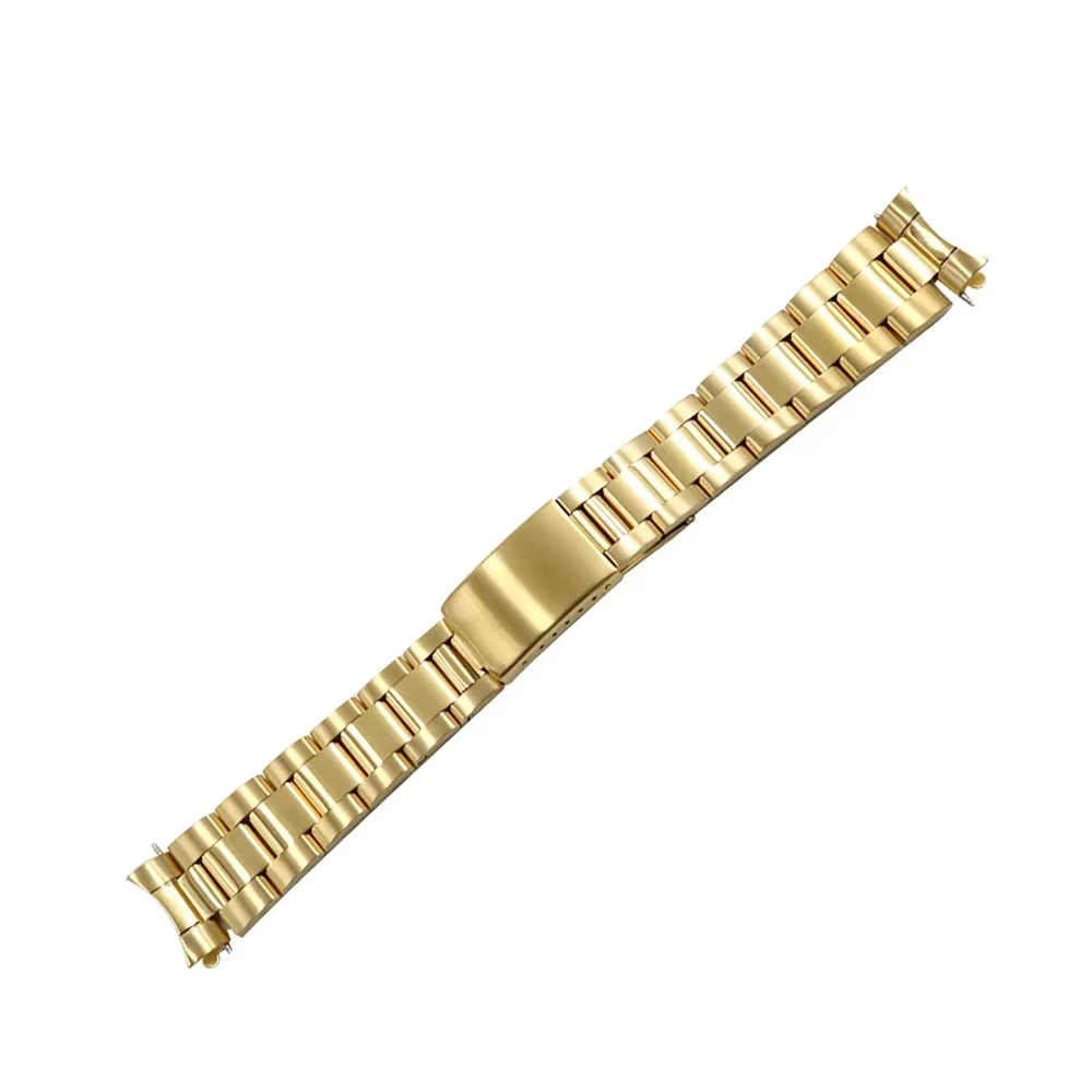 Rolamy 19 20mm Bracelet de montre en gros en acier inoxydable 316L ton or Rose argent