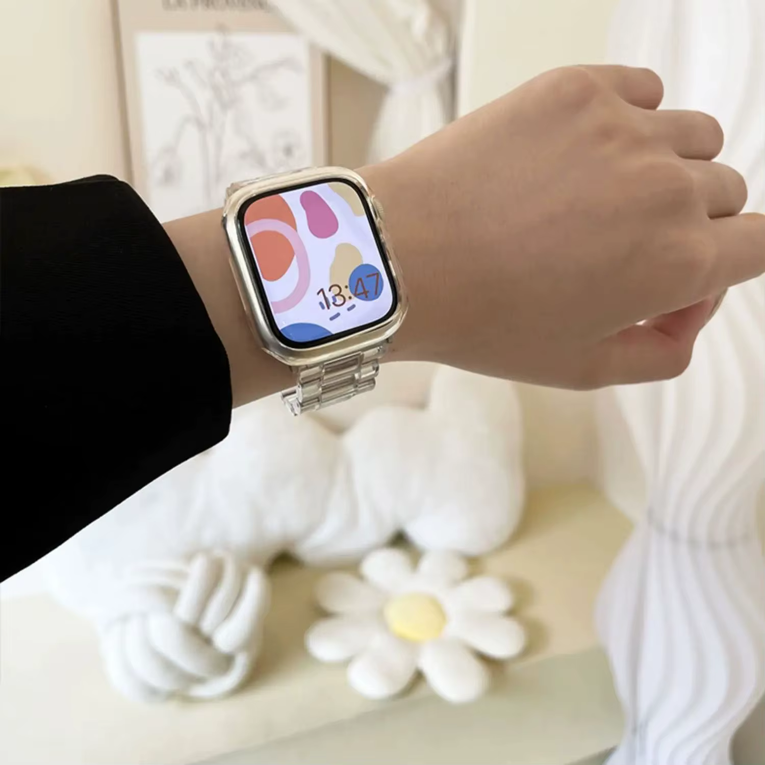 Bracelet de montre Transparent