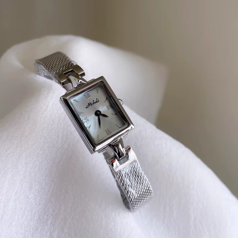 Ice Blue Premium Sense carré bracelet en acier montre femmes lieu de travail filles dames montres