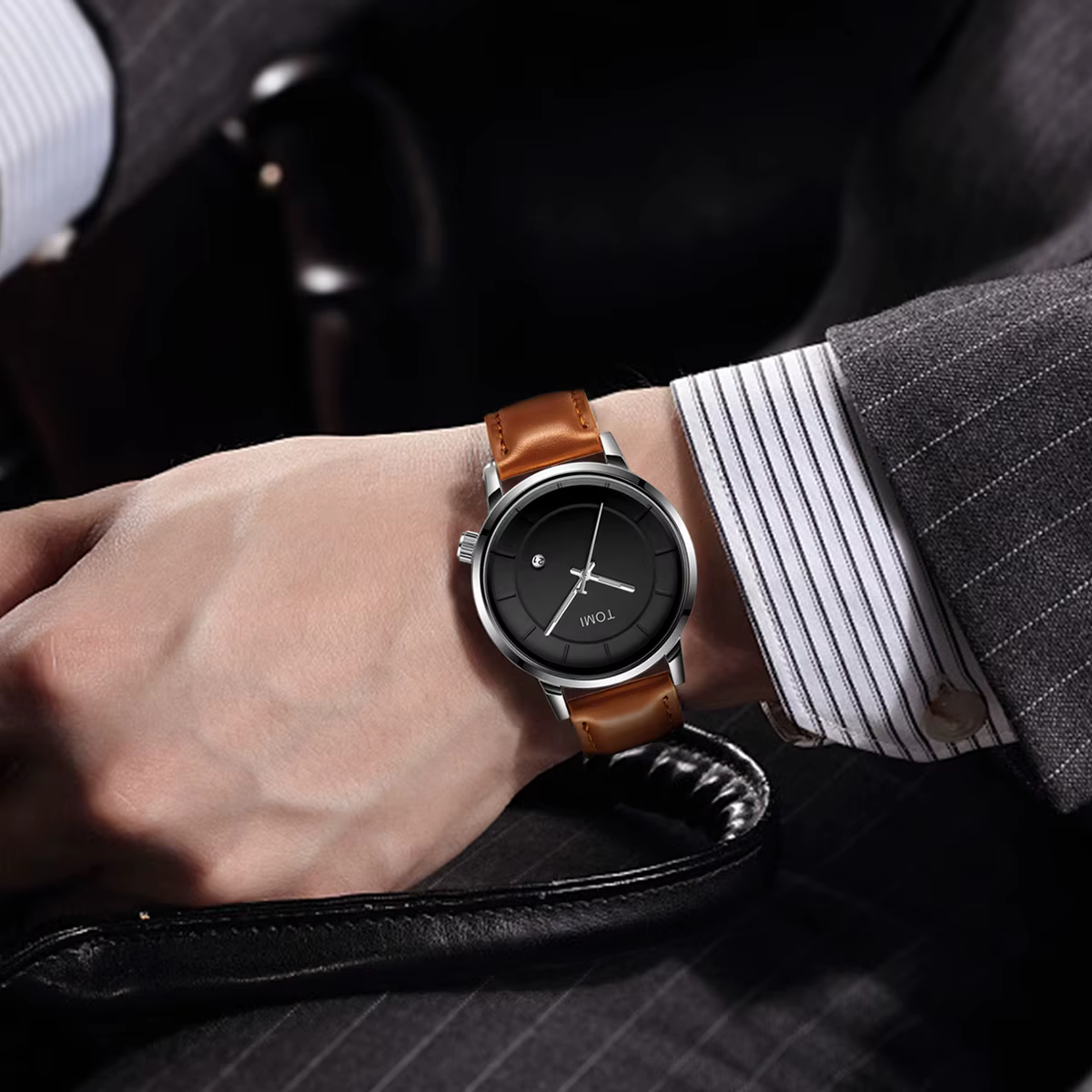 TOMI montre pour hommes de luxe mode marque originale