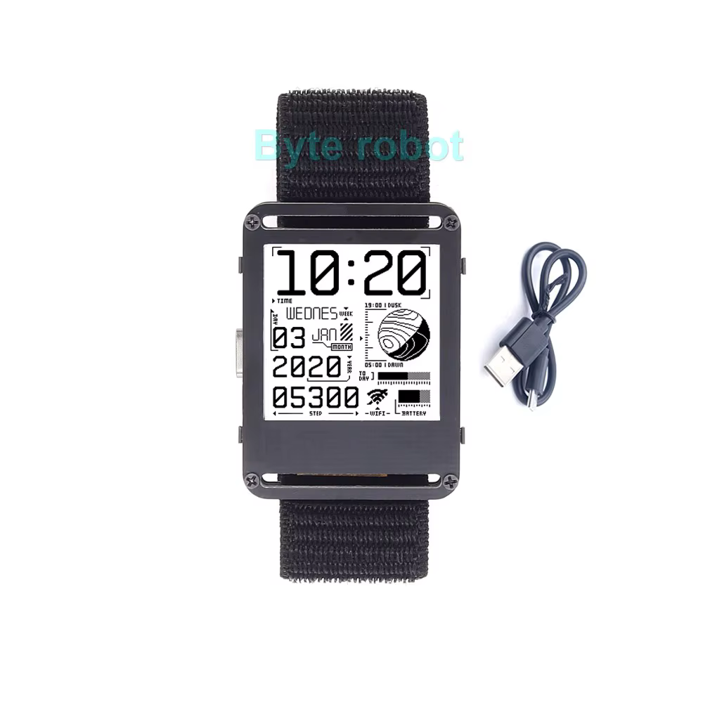 Montre intelligente ESP32 Open Source Watchy V2.0 avec écran E-ink