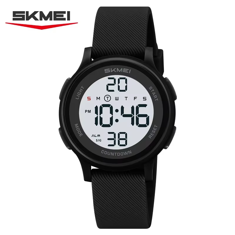 SKMEI 2427 étanche enfant Montre électronique garçon fille antichoc Sport coloré enfants numérique