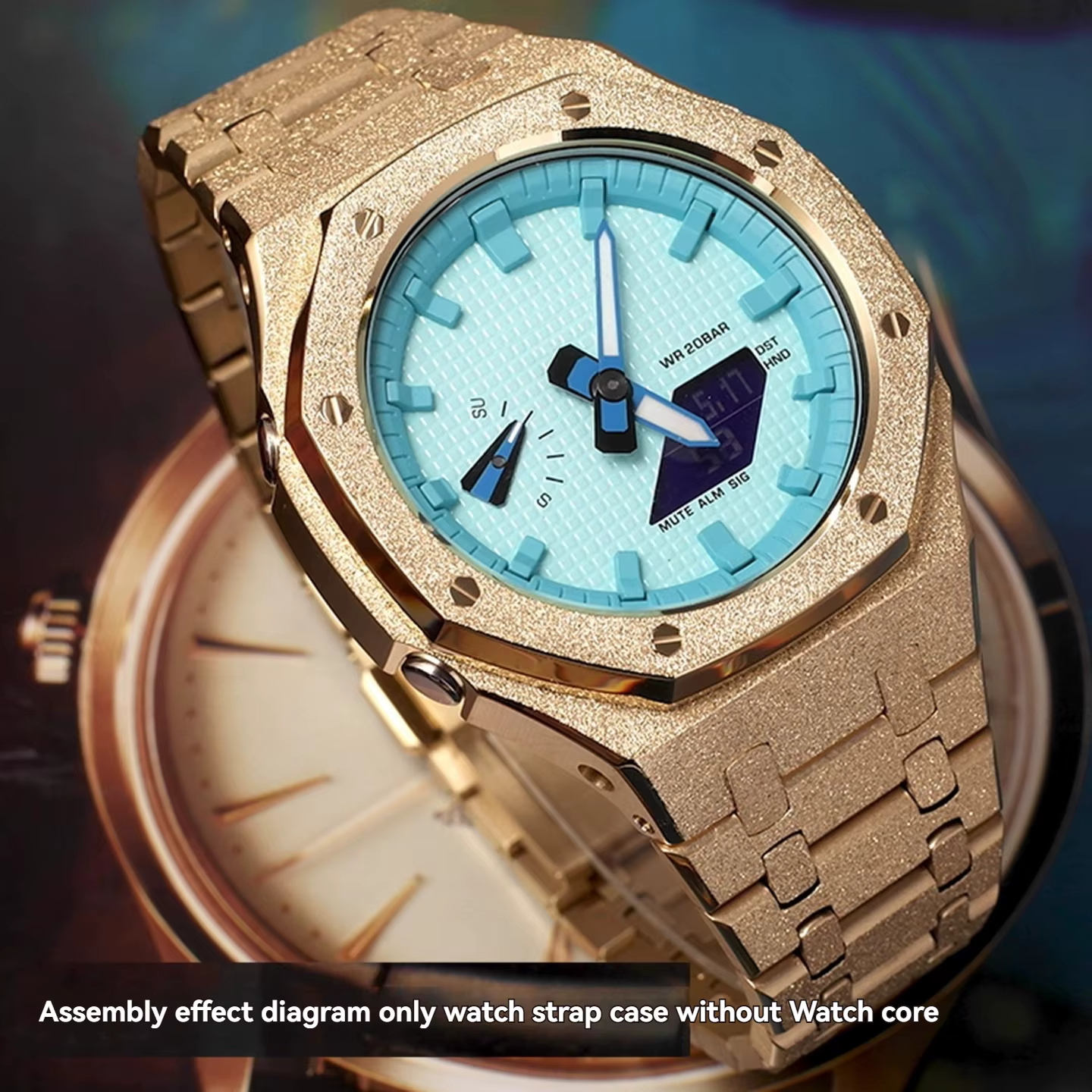 Kit de modification de bracelet en acier inoxydable pour Casio G-SHOCK GA2110 GA-2100 GM2100