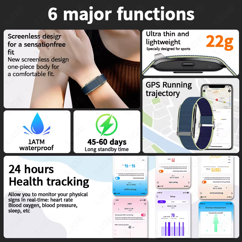 Bracelet de santé intelligent