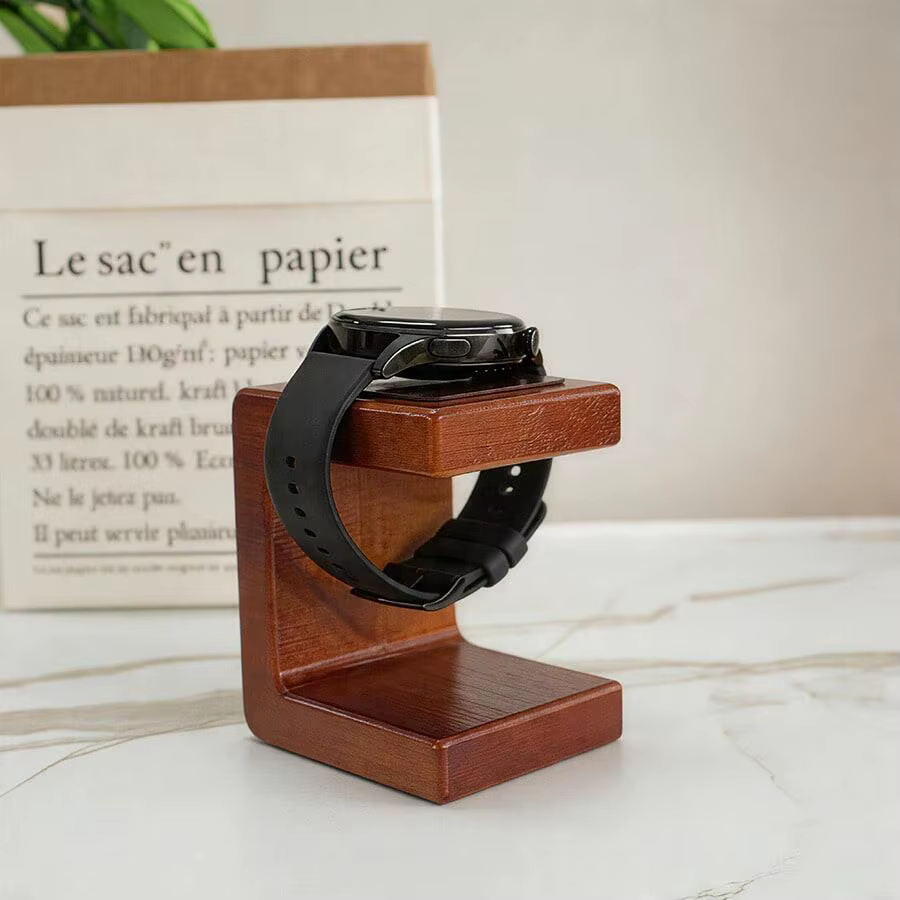 Support de montre en bois