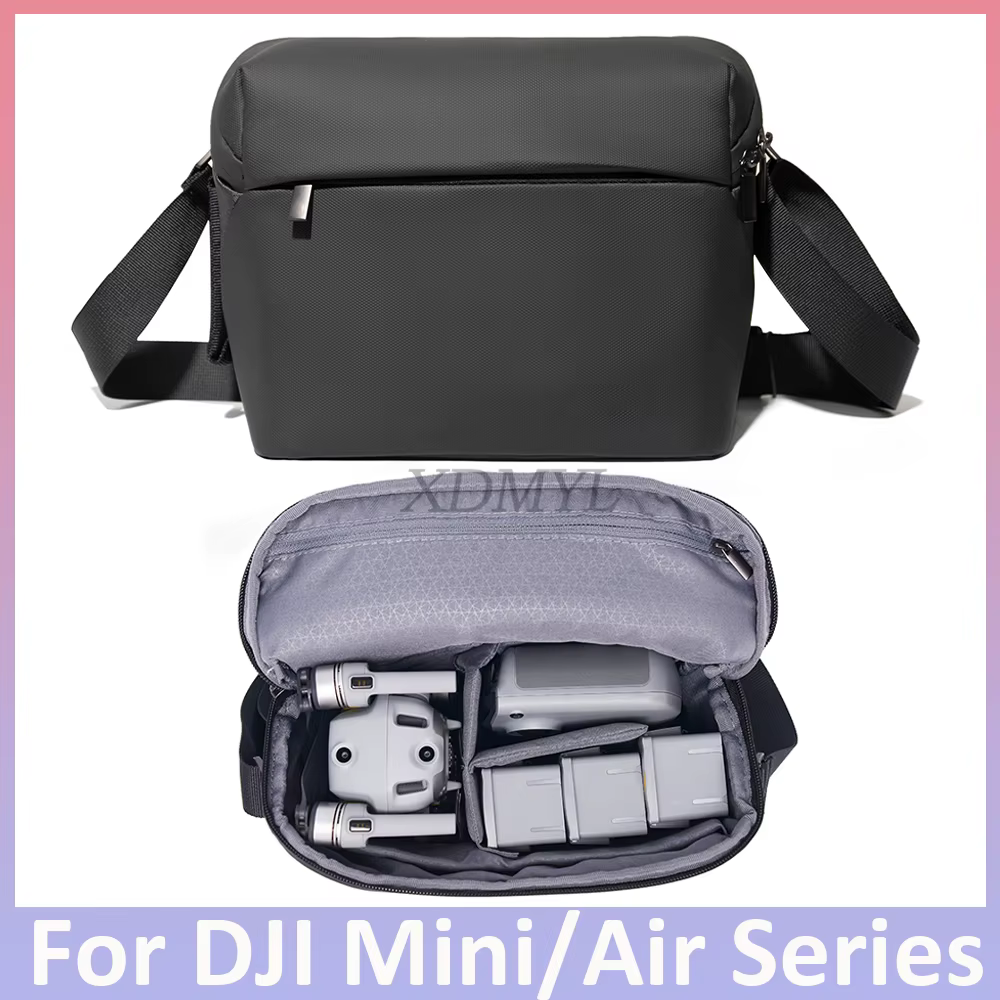 Sac à bandoulière de voyage pour DJI Mini 3/4/5 Pro/Mini 2 SE/MINI SE/Air 3S/Air 2s/NEO/Neo 2/Lito X1, sac de rangement pour accessoires de drone