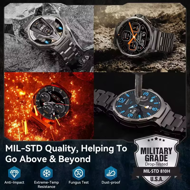 Nouvelle montre connectée GPS 2026 pour hommes