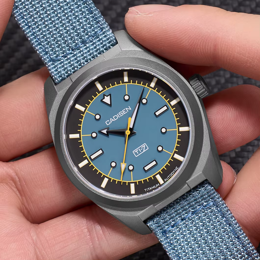 CADISEN TI-7 Autodyne 2026 NOUVEAU Montre mécanique automatique en titane pour homme