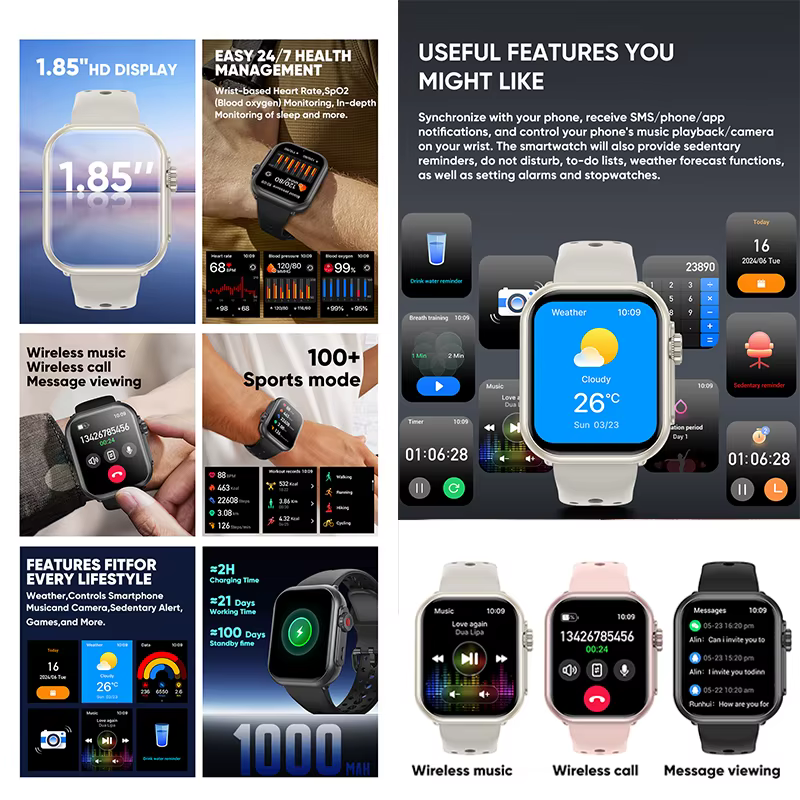 Montre connectée Watch Ultra 2 SE pour iOS