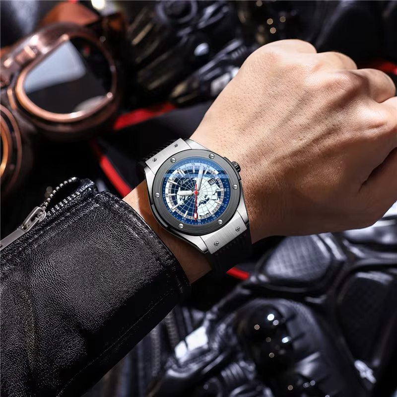CHENXI 82442 Montre à quartz pour homme