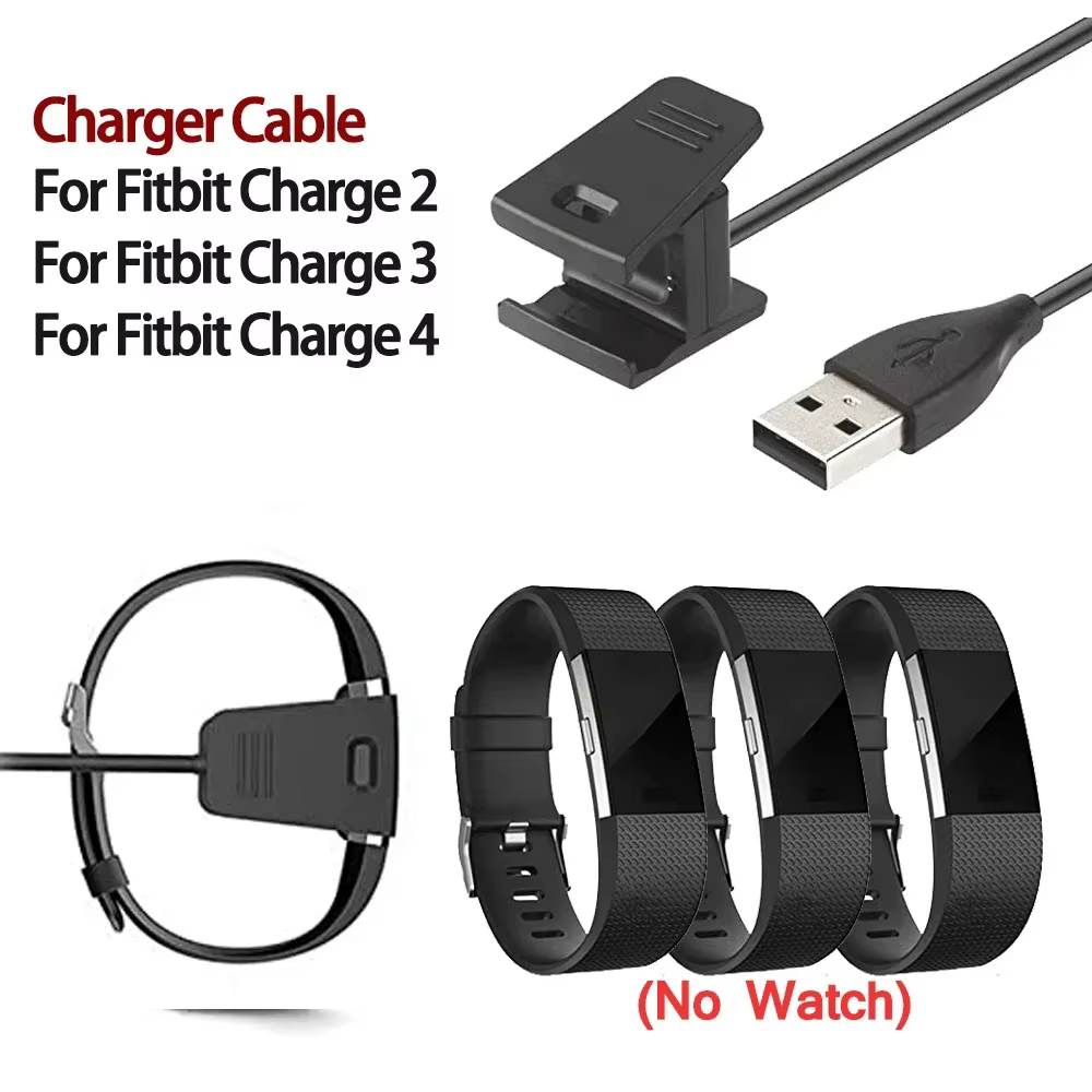 Cordon de chargeur USB de remplacement pour Fitbit Charge 2