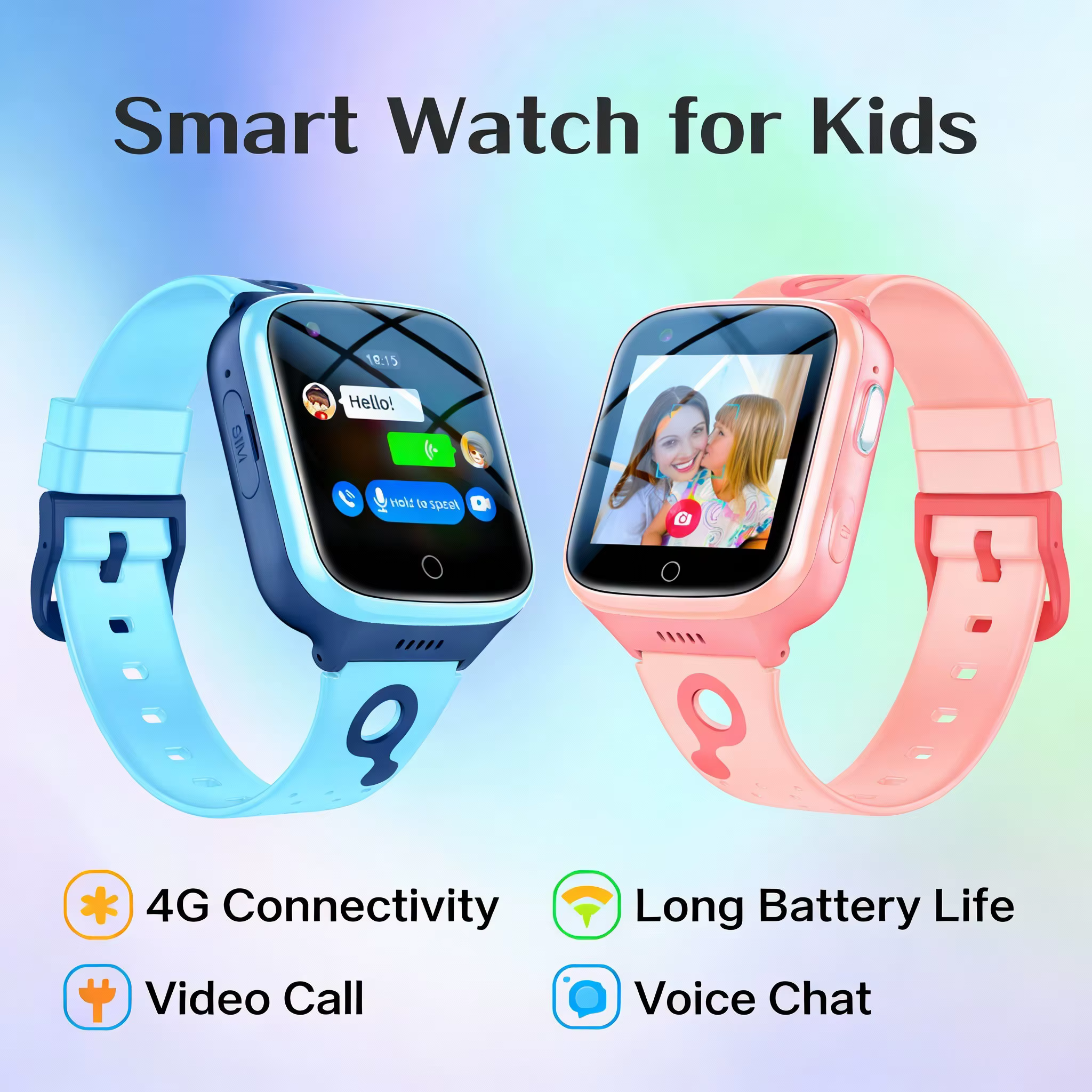 Montre connectée 4G pour enfants