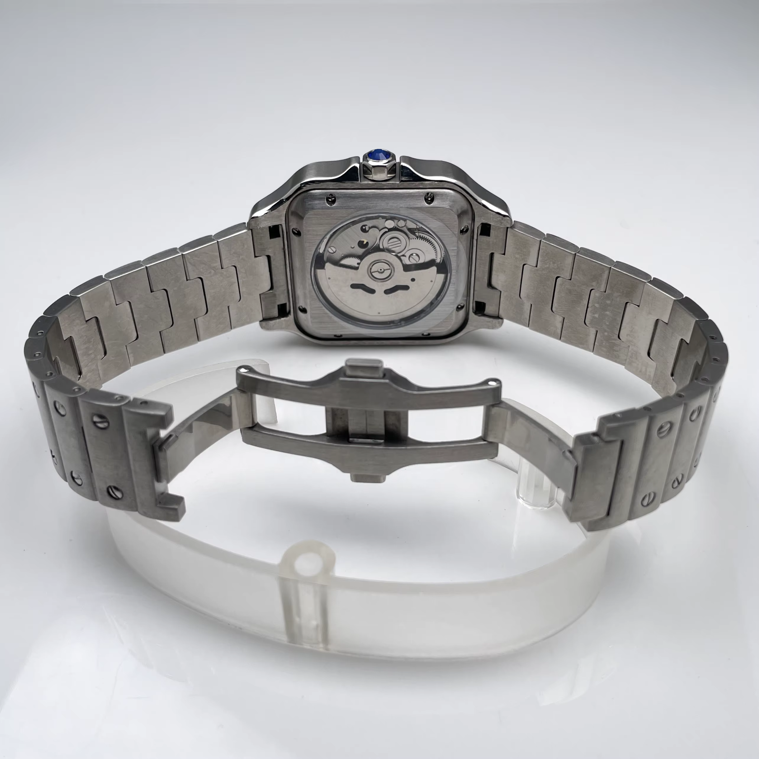 Montre mécanique pour homme MACARLON 38 mm avec mouvement chinois NH35