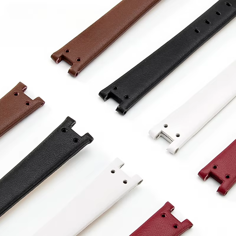 Bracelet de montre en cuir véritable durable pour femme