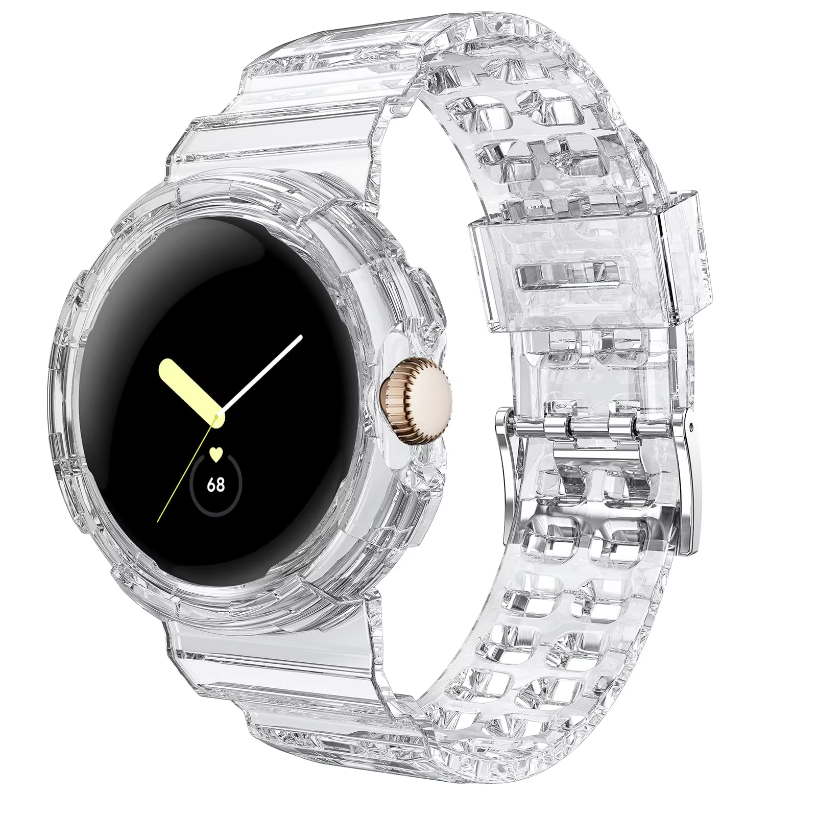 Étui transparent et TPU souple pour Google Pixel Watch 2