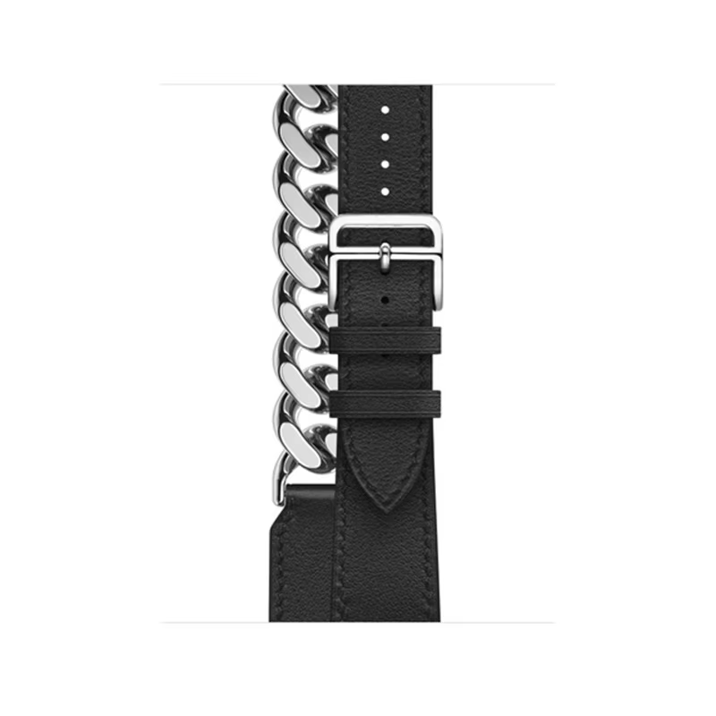 Bracelet en cuir véritable pour Apple Watch Ultra 2