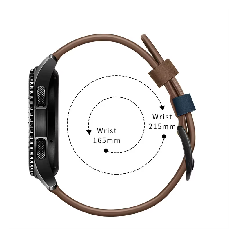 Bracelet de montre en cuir pour Garmin Venu 3