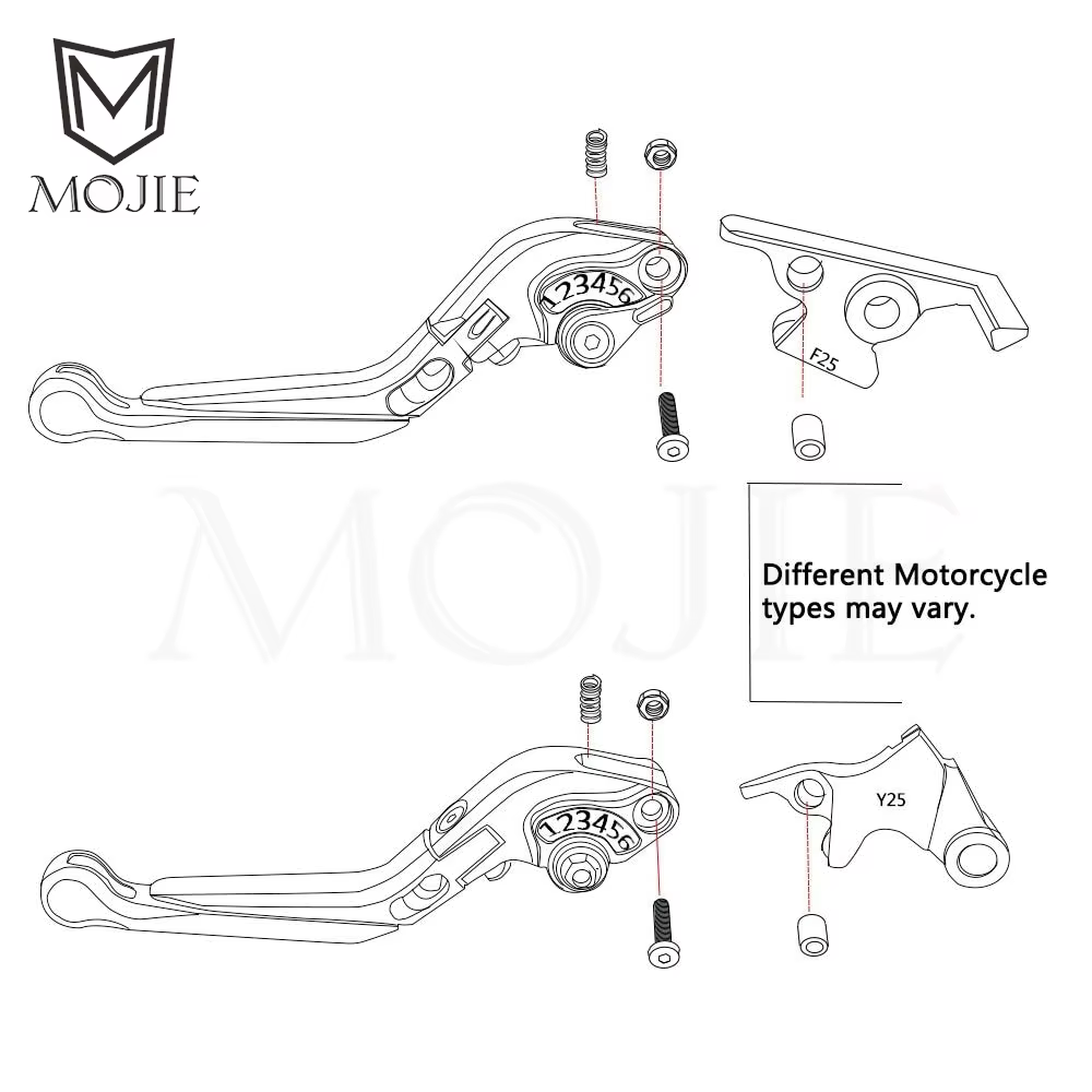 Accessoires de moto T-MAX TMAX 530 poignées de frein extensibles pliantes leviers d'embrayage pour Yamaha TMAX530 2012-2019 T-MAX530 SX DX
