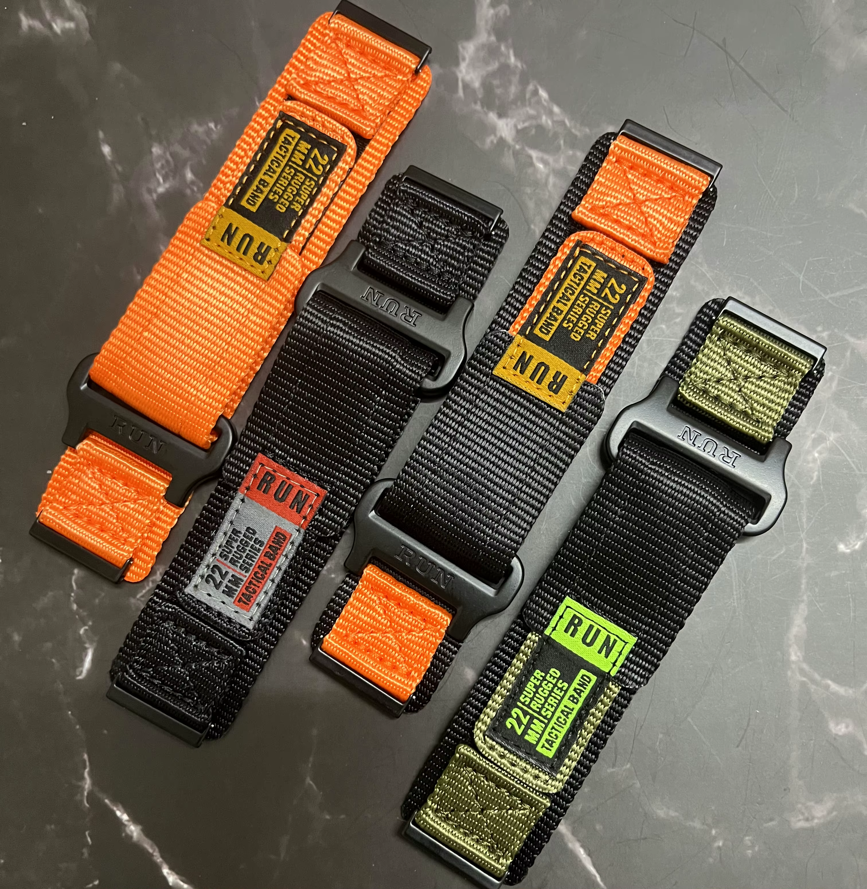 Suunto7 24mm Bracelet à boucle en Nylon pour Suunto9/9baro/Spartan Sport