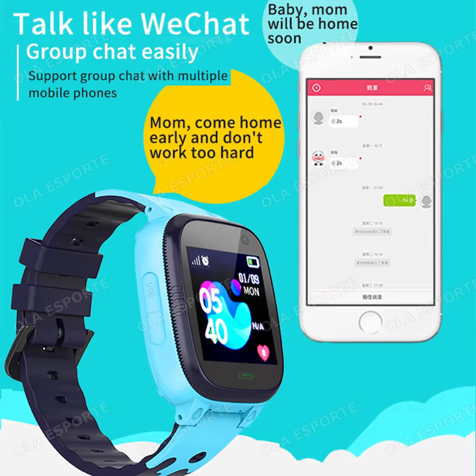 4G enfants montre intelligente Mini