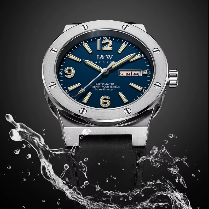 Relogio Masculino 2025 carnaval montre mécanique pour hommes marque de luxe automatique affaires montre-bracelet 50M étanche Reloj Hombre