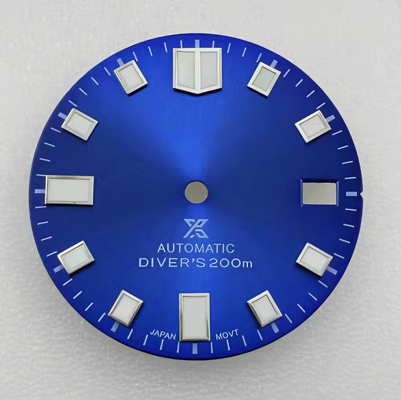 Cadran NH35 28.5mm, cadran de montre de plongée original