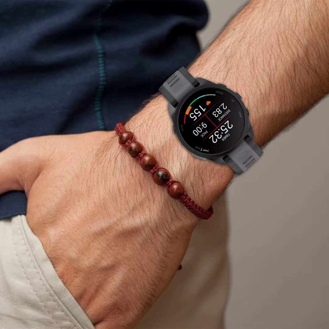 Bracelet de sport en silicone bicolore pour Garmin Forerunner 55 158 245 645 165 570 970 255 255s 265 265s 18 20 22mm