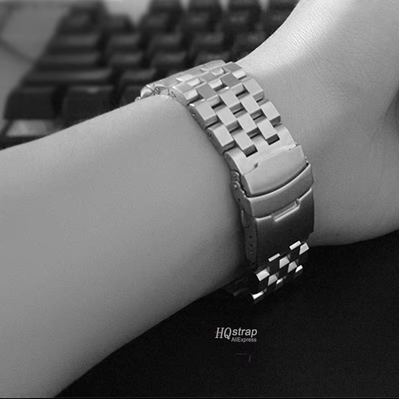 Bracelet en acier inoxydable massif