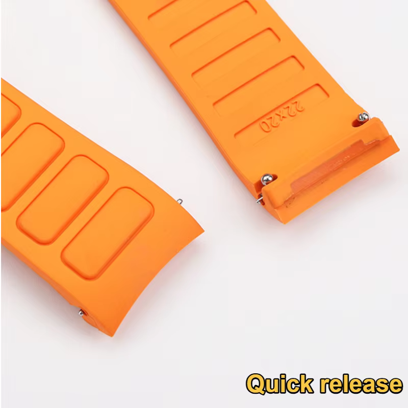 Bracelet de montre en caoutchouc pour Mido M049 Multifort TV